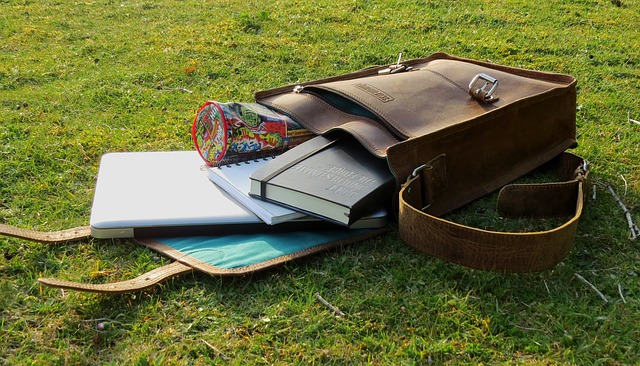 Lehrertasche aus Leder