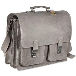 Lehrertasche in grau